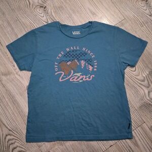 Vans Off The Wall Mountain T-Shirts Girls Size Medium 10-12